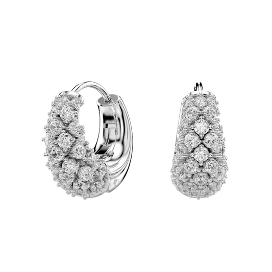 Pendientes de aro pequeños Swarovski Sublima
