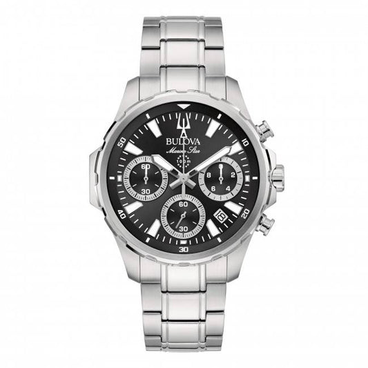 Orologio Bulova Marine Star Chrono Con Quadrante Nero