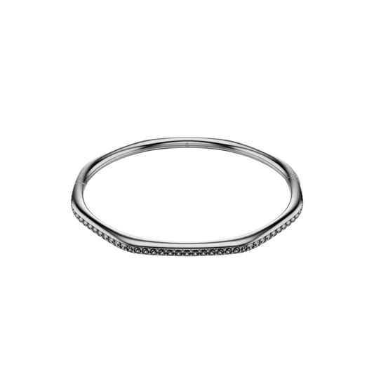 Pulsera rígida bruñida octogonal Swarovski Dextera