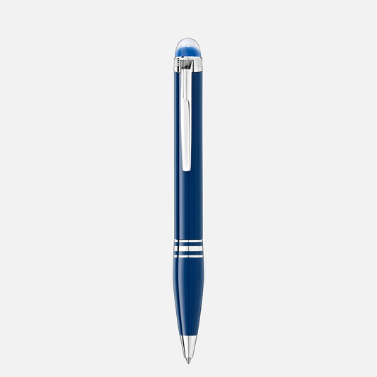 Montblanc Penna A Sfera Starwalker Blue Planet Pregiata Resina