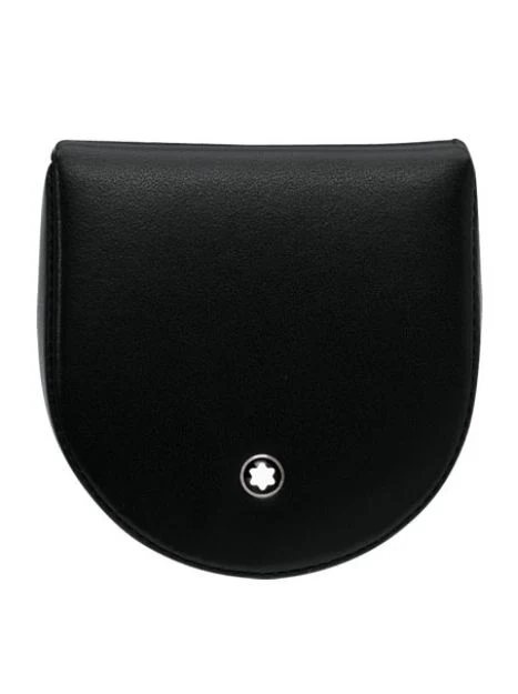 MontBlanc Meisterstuck Monedero de cuero Negro