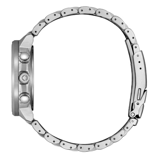 Orologio Citizen Crono Pilot Acciaio 41mm Quadrante Blu