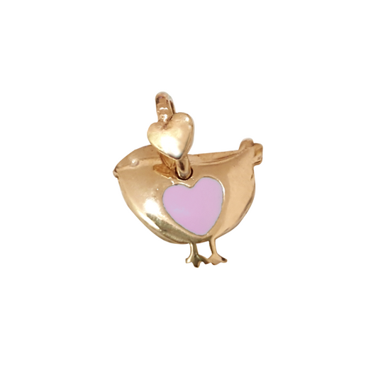 Bracciale Dodo Mariani Con Pulcino Del Cuore In Oro Rosa 9 Kt