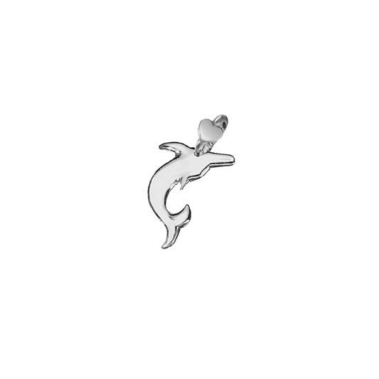 Dodo Mariani Dolphin Charm in Silver