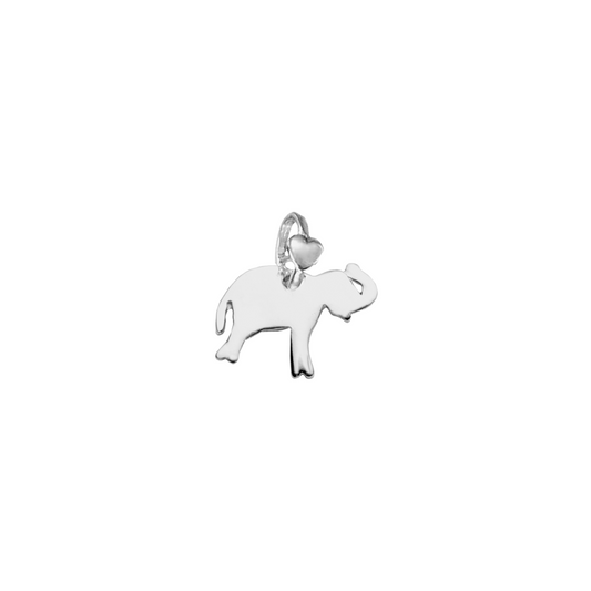 Dodo Mariani Elephant Charm in Silver