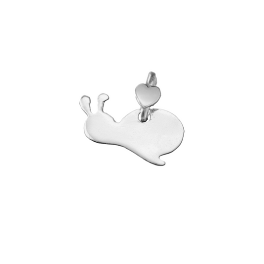 Dodo Mariani Snail Charm in Silver