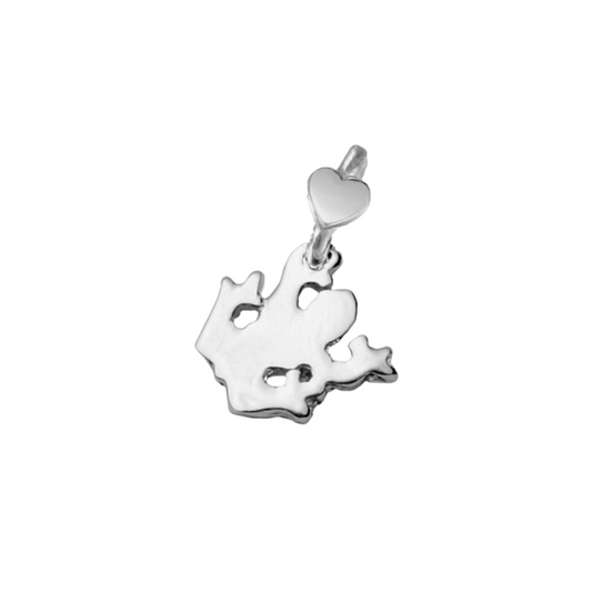 Dodo Mariani Frog Charm in Silver