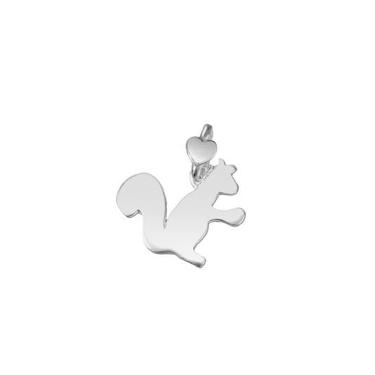 Dodo Mariani Squirrel Charm in Silver