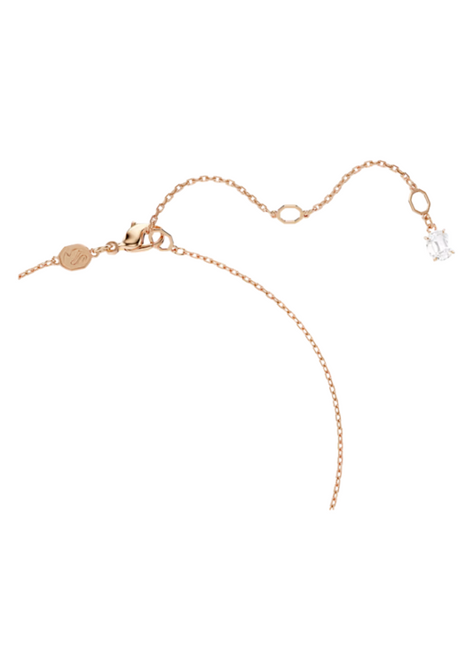 Collana Swarovski Pendente Swan Cigno Rosè