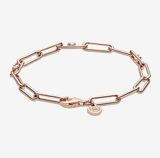 Bracciale Pandora a Catena Rose con Pietre Scintillanti