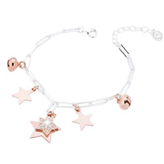 Marcello Pane Petite Boules Bracelet with Stars
