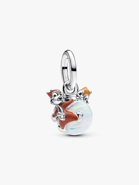 Charm Pandora Disney, Cip E Ciop E Pallina Di Natale