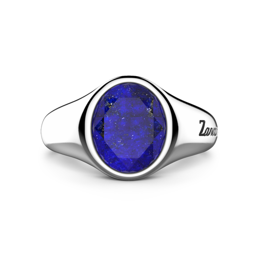 Anello Zancan Uomo in Argento con Lapis