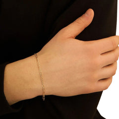 Stroili L'homme Gold Chain Bracelet 9 KT Yellow Gold 1412928