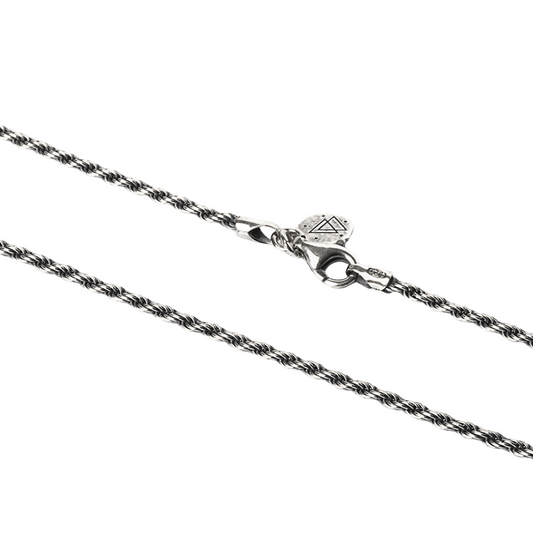 Collana Nove25 Corda 040 In Argento Brunito
