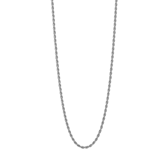 Collana Nove25 Corda 040 In Argento Brunito
