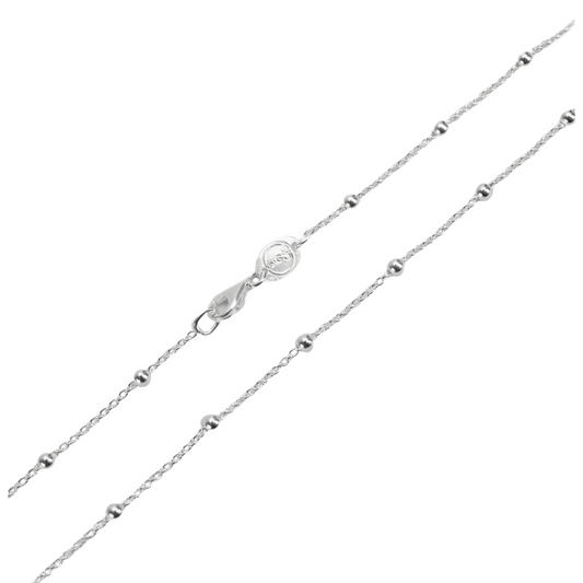 Collana Nove25 Rosario 300 Argento