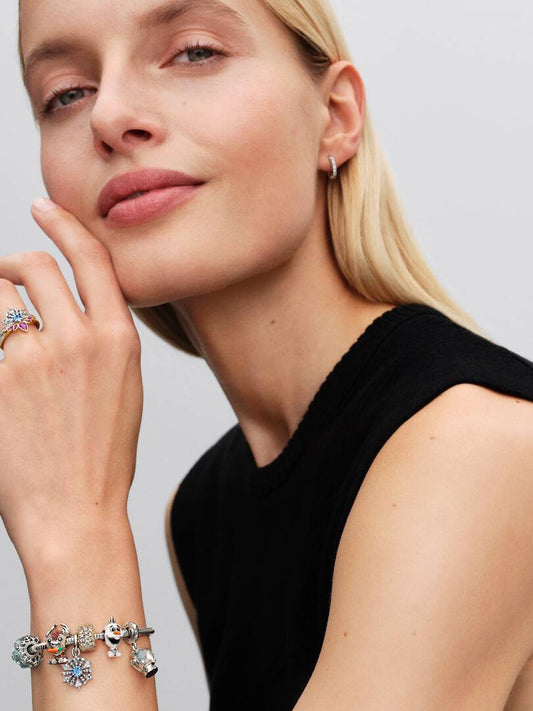 Anello Pandora Tiara Principesse Disney, Frozen, Elsa