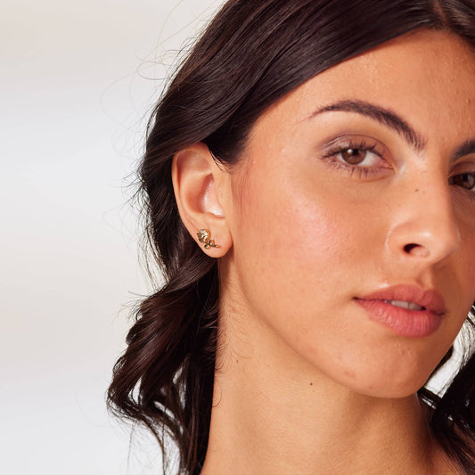 Pendientes Brosway Chakra de oro rosa