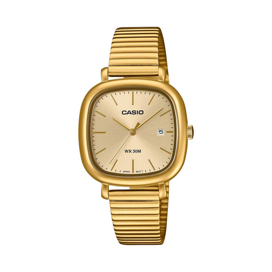 Casio Timeless Women's Gold Quartz Watch