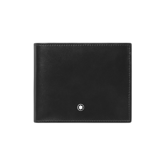 PORTAFOGLIO MONTBLANC 4 TASCHE CON PORTAMONETE IN PELLE MEISTERSTÜCK