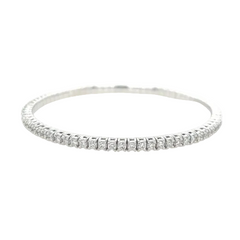 Bracciale Tennis Giorgio Visconti Elastico con Diamanti ct. 1,79 BR39878C