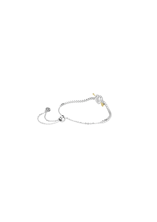 Bracciale Swarovski Idyllia Tennis Con Cuore Pavè