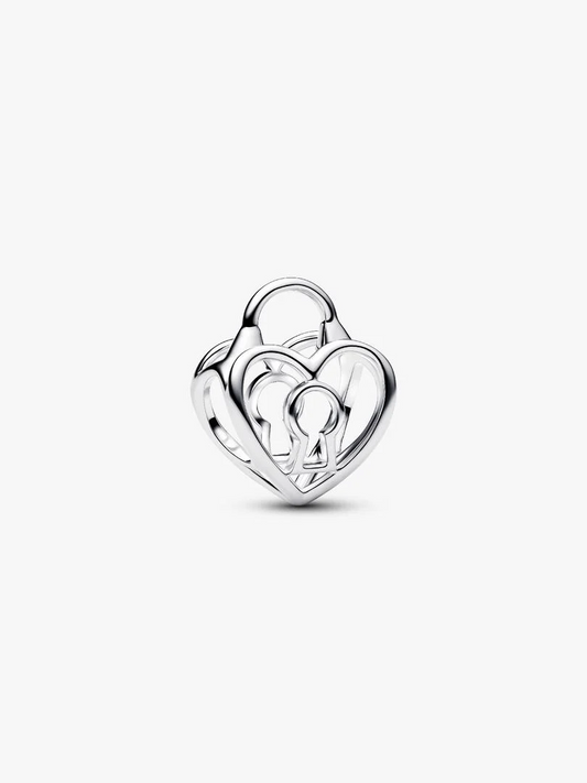 Charm Pandora Openwork Lucchetto Cuore