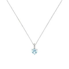 Collana Stroili Punto Luce Amélie Oro Bianco Topazio Cubic Zirconia 1413235