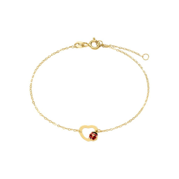 Bracciale Stroili Cuore Mon Petit Oro 9 KT 1425433