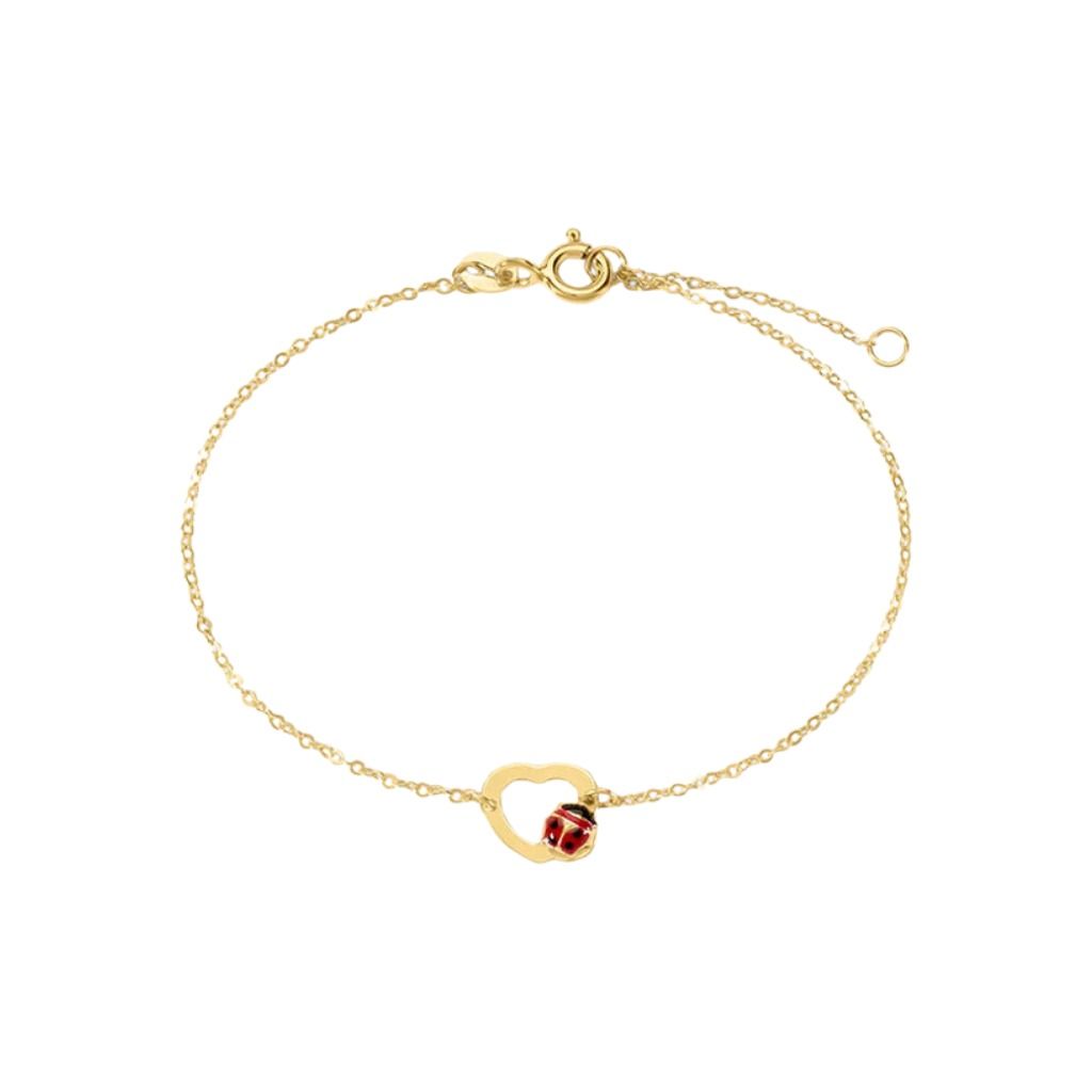 Bracciale Stroili Cuore Mon Petit Oro 9 KT 1425433