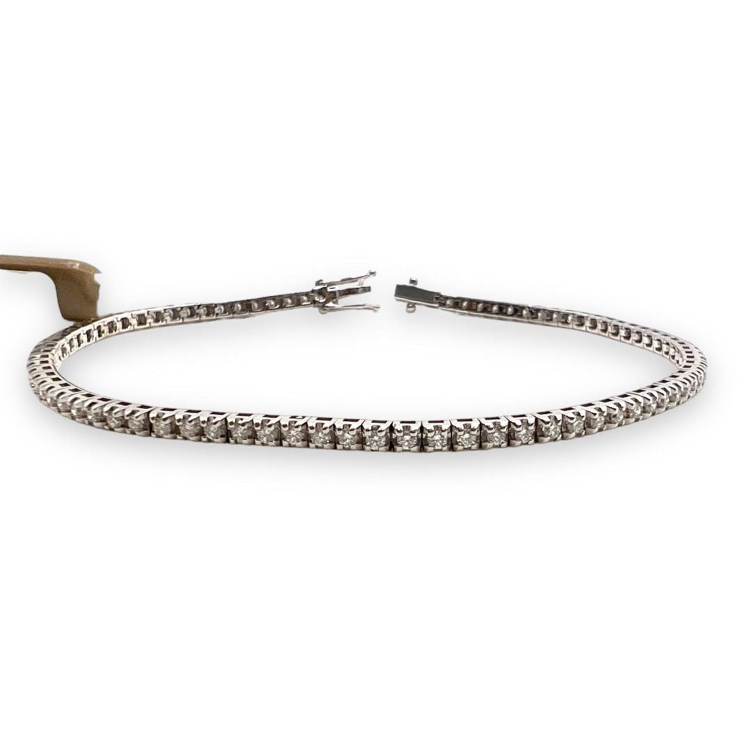 Tenis HRD con diamantes certificados de 1,31 ct