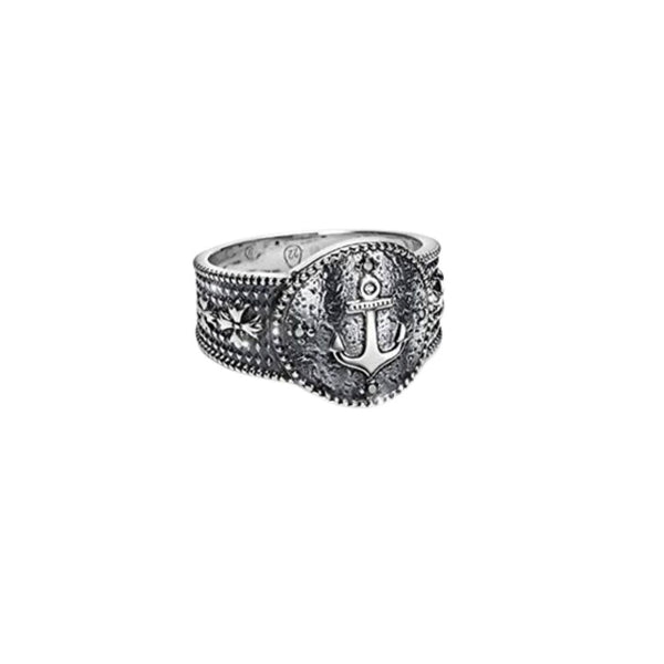 Anello Maria Cristina Sterling Ancora G3610