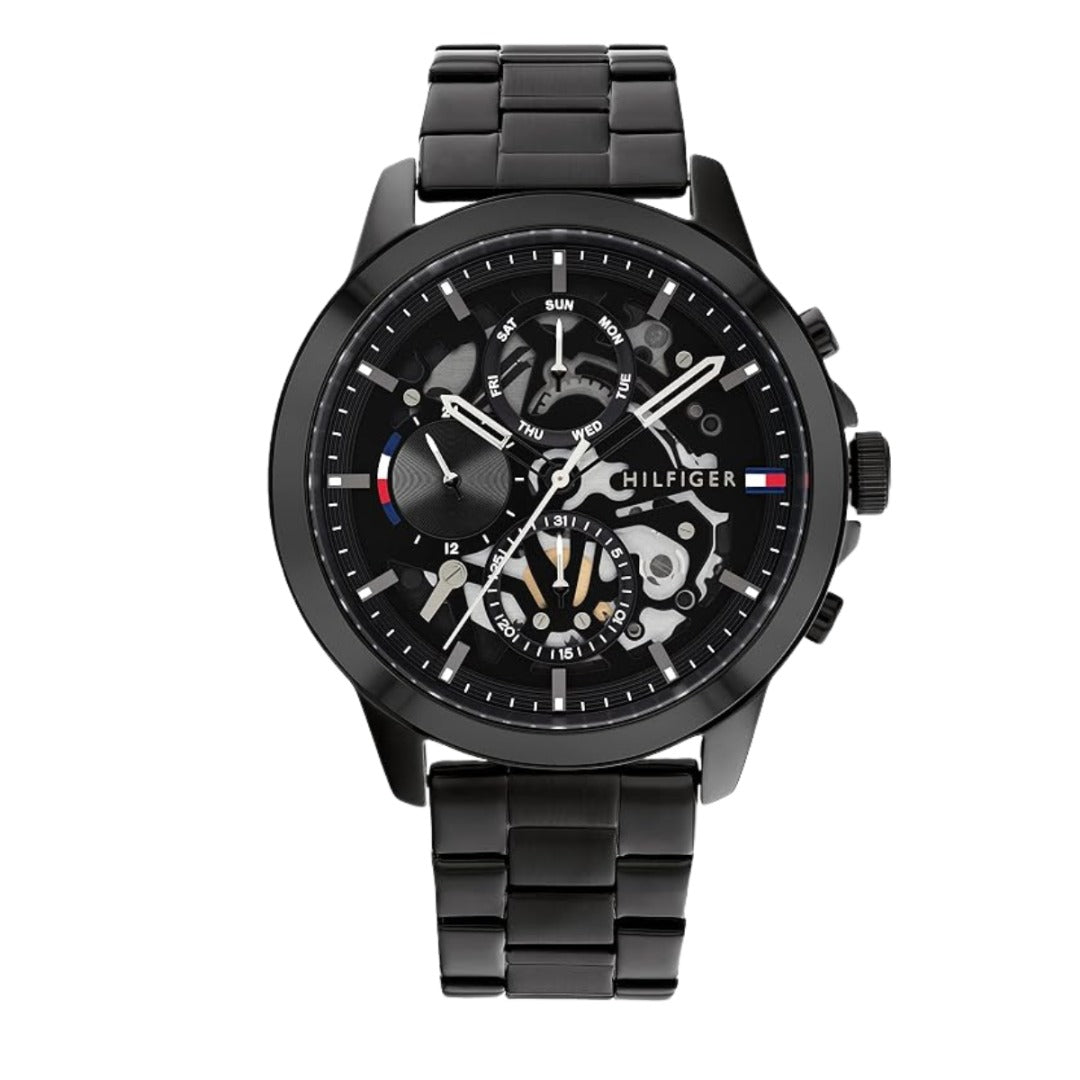 Orologio Tommy Hilfiger Uomo Henry Multifunzione Black  1710478
