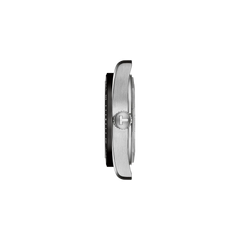 Tissot PR516 Powermatic 80 Men's Steel Watch with Black Dial