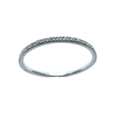 Veretta Girodito Bibigì in oro Bianco e Diamanti ANK0023B00G