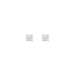 Orecchini Stroili Lobo Punto Luce Claire Oro Bianco 9 KT Cubic Zirconia 1412167