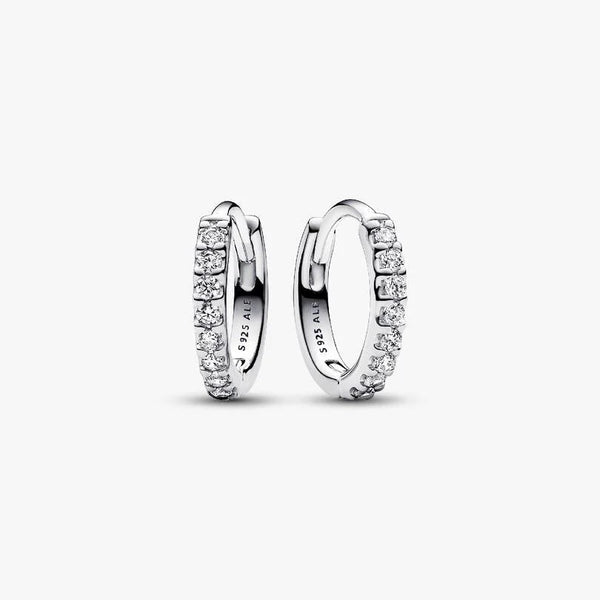 Orecchini Pandora Cerchi Piccoli Pavè 293015C01