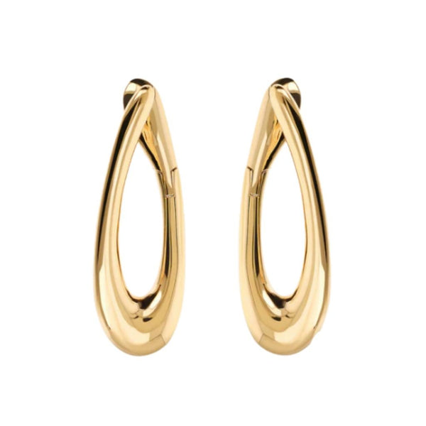 Orecchini Bronzallure Cerchi Ovali Incrociati WSBZ02454Y.YG