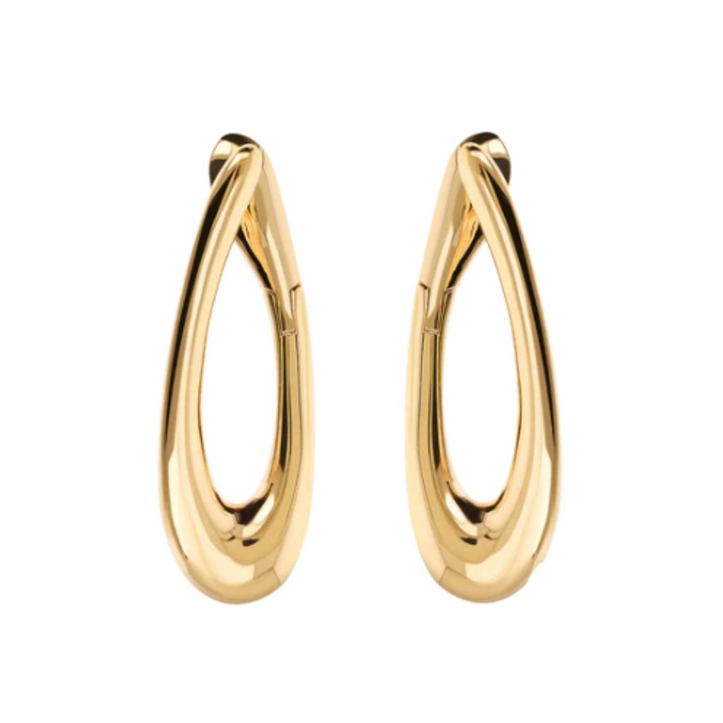 Orecchini Bronzallure Cerchi Ovali Incrociati WSBZ02454Y.YG