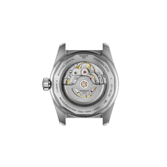 Tissot PR516 Powermatic 80 Men's Steel Watch with Black Dial
