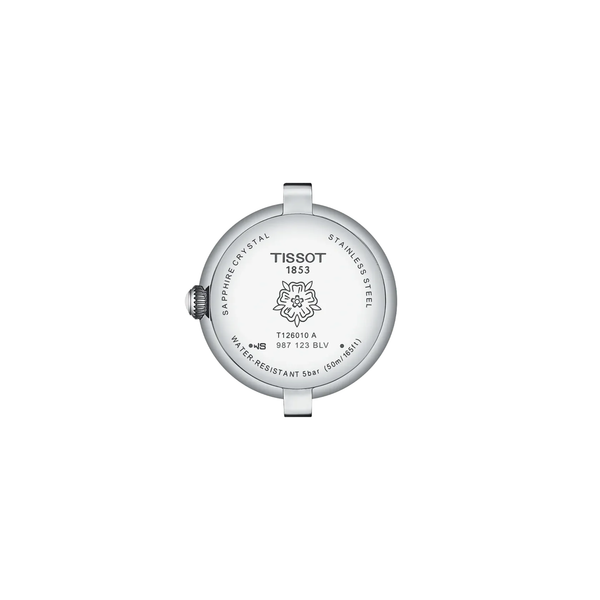 Tissot Bellissima Small Lady Watch with Silver Dial and Roman Numerals