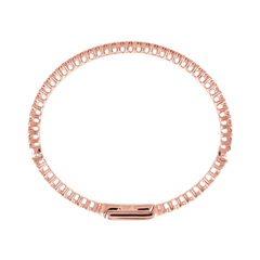Bronzallure Rigid Tennis Bracelet with Cubic Zirconia