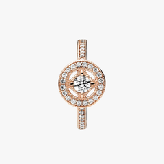 Pandora Vintage Rose Charm Ring
