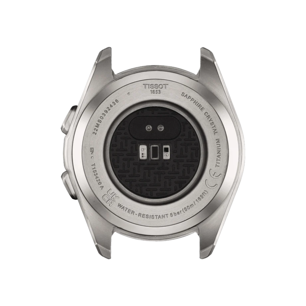 Tissot T-Touch Connect Sport con correa de silicona naranja
