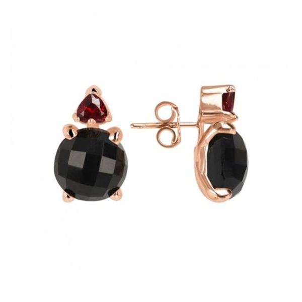 Pendientes Bronzallure Felicia Heart con piedras