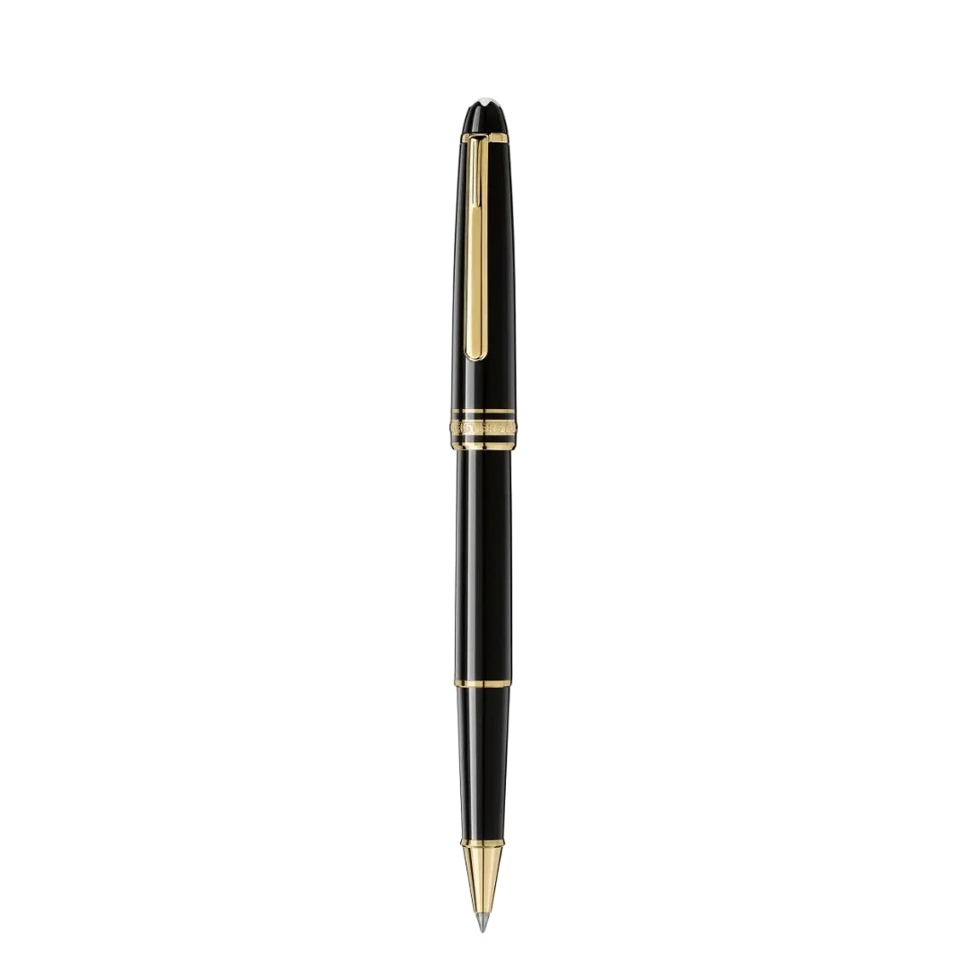 Penna Roller Mont Blanc  a sfera Meisterstück Gold-Coated -