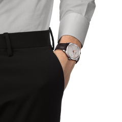 Tissot Men's PR 100 Quartz Watch with Leather Strap