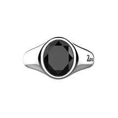 Anello Zancan Uomo In Argento Con Onice EXA238