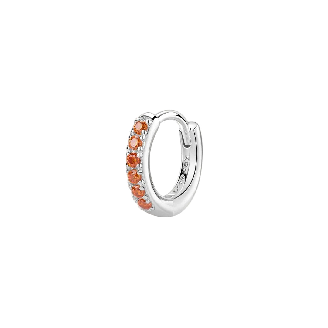 Pendiente individual Brosway de aro elegante